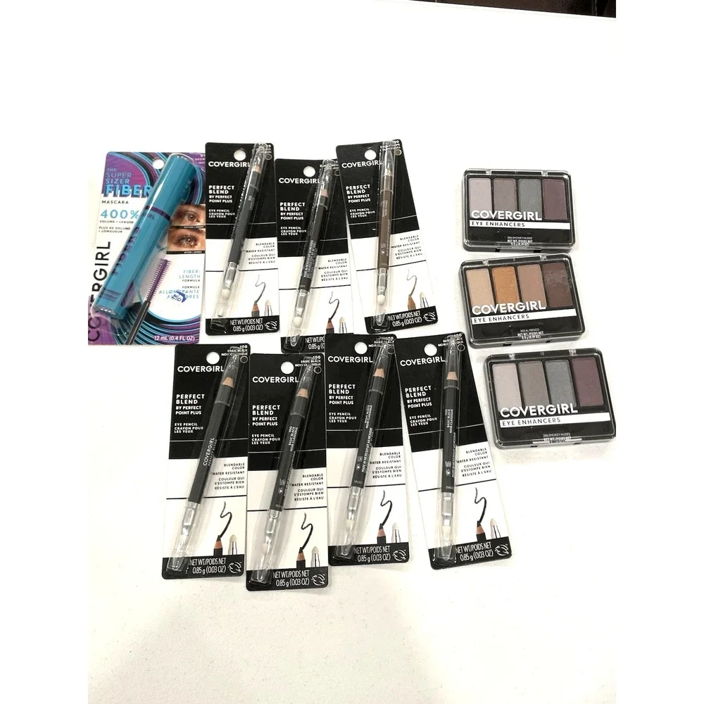 CoverGirl Eyeliner Lot Perfect Blend Eye Pencil 100‎ 105 110 130 Black Brown